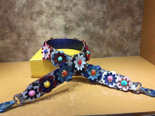 Fendi Strap You Interchangeable Elaphe Strap With Flowers for Sale