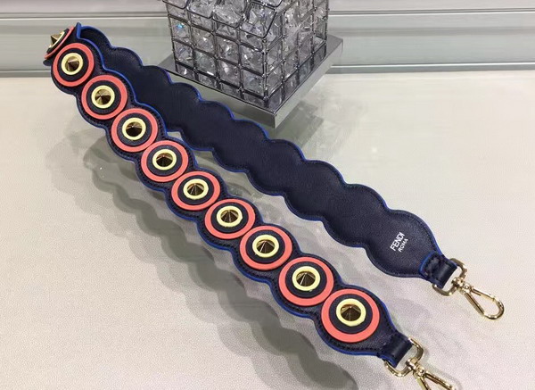 Fendi Strap You Navy Gold Metal Studs for Sale