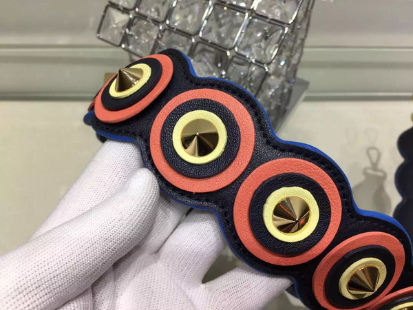 Fendi Strap You Navy Gold Metal Studs for Sale