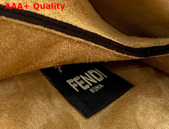 Fendi Touch Black Leather Bag Replica