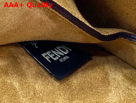 Fendi Touch Brown Leather Bag Replica