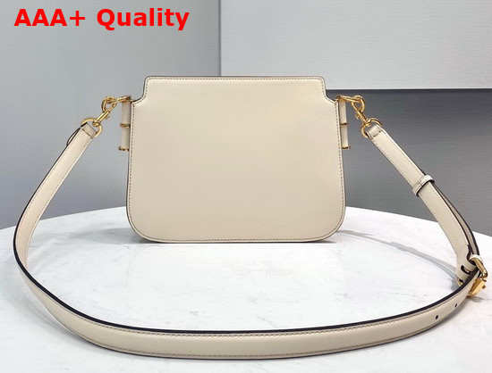 Fendi Touch White Leather Bag Replica