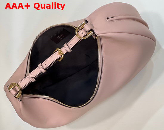 Fendigraphy Medium Leather Bag in Pink Replica