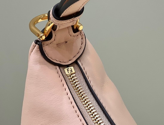 Fendigraphy Small Pink Leather Bag Replica