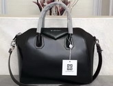 Givenchy Big Antigona Bag in Black Shiny Smooth Calfskin Silver Hardware For Sale