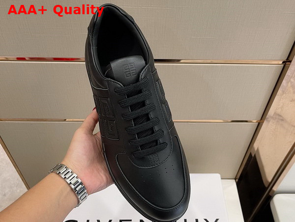 Givenchy G4 Sneakers in Black Leather Replica