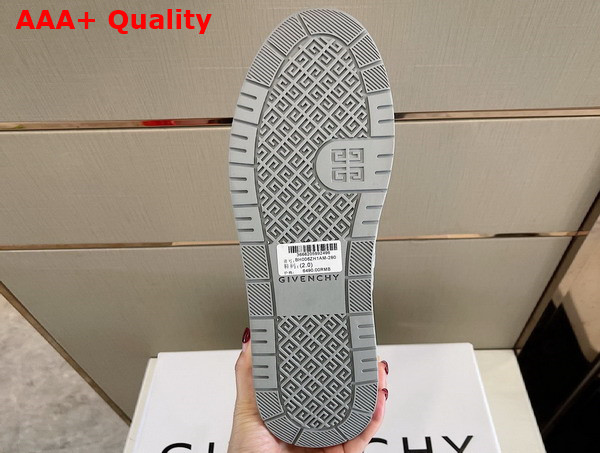 Givenchy G4 Sneakers in White and Grey Leather Replica