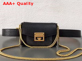 Givenchy GV3 Belt Bag in Black Leather and Suede Replica