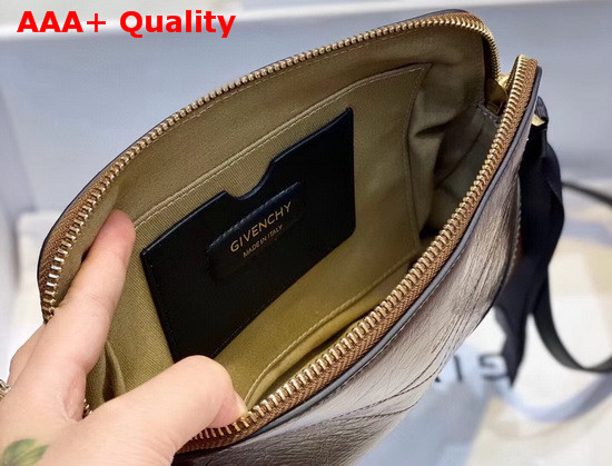 Givenchy ID Crossbody Bag in Brown Aged Leather Replica