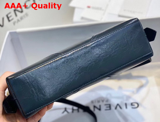 Givenchy ID Crossbody Bag in Dark Blue Aged Leather Replica