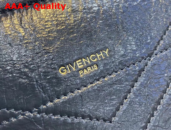 Givenchy ID Crossbody Bag in Dark Blue Aged Leather Replica