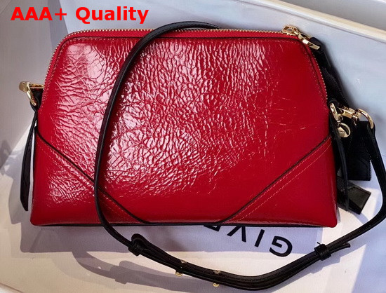 Givenchy ID Crossbody Bag in Red Aged Leather Replica