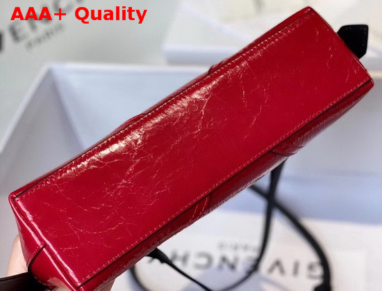 Givenchy ID Crossbody Bag in Red Aged Leather Replica