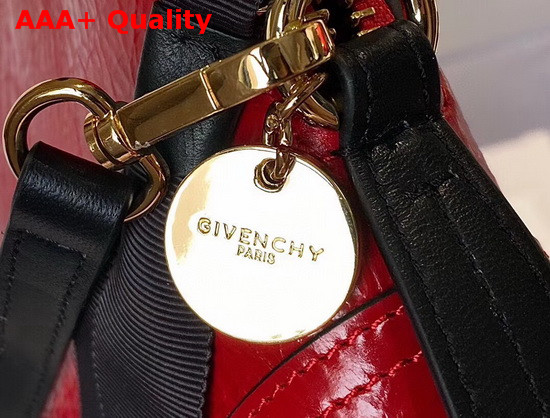 Givenchy ID Crossbody Bag in Red Aged Leather Replica