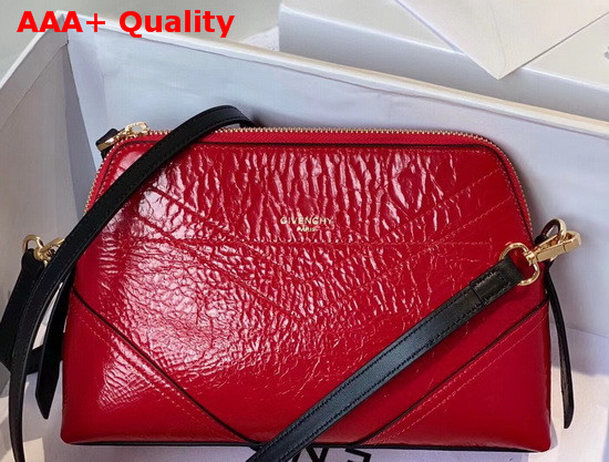 Givenchy ID Crossbody Bag in Red Aged Leather Replica