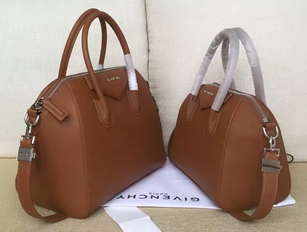 Givenchy Medium Antigona Bag In Brown for Sale