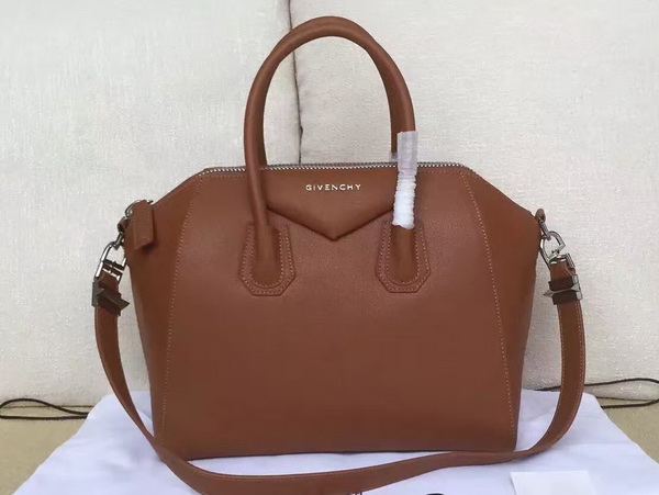 Givenchy Medium Antigona Bag In Brown for Sale