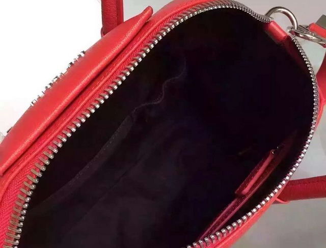 Givenchy Medium Antigona Bag In Red Grained Leather for Sale