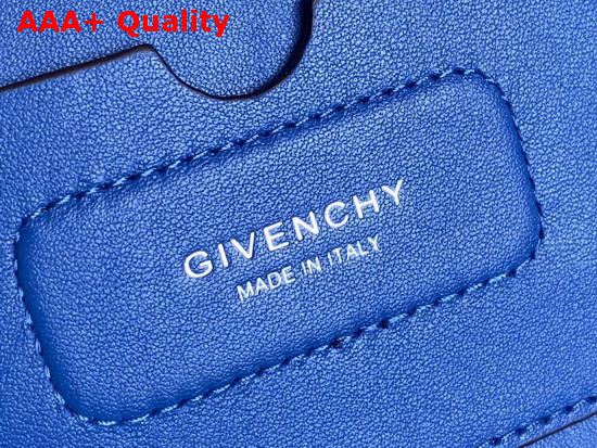 Givenchy Medium Antigona Soft Bag in Blue Smooth Leather Replica