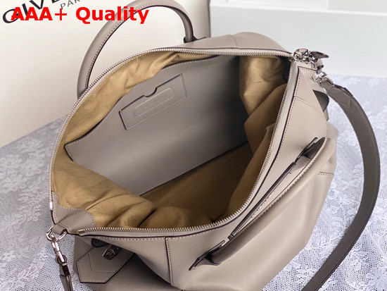 Givenchy Medium Antigona Soft Bag in Grey Smooth Leather Replica