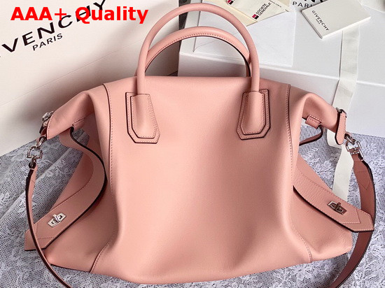 Givenchy Medium Antigona Soft Bag in Pink Smooth Leather Replica