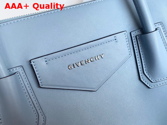 Givenchy Medium Antigona Soft Bag in Sky Blue Smooth Leather Replica