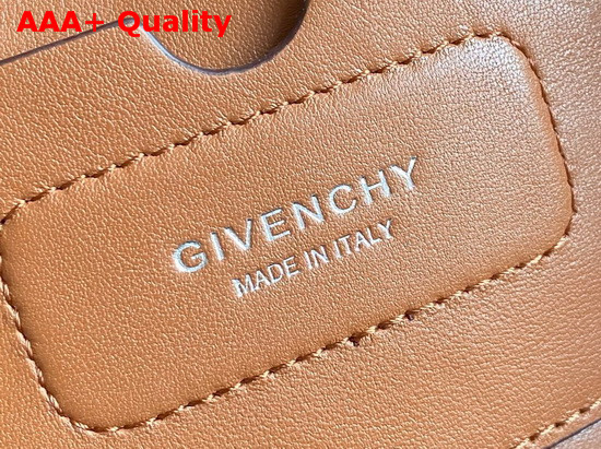 Givenchy Medium Antigona Soft Bag in Tan Smooth Leather Replica