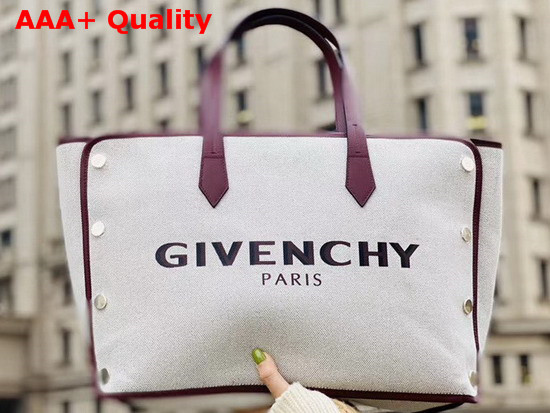 Givenchy Medium Bond Shopper in Givenchy Canvas Replica