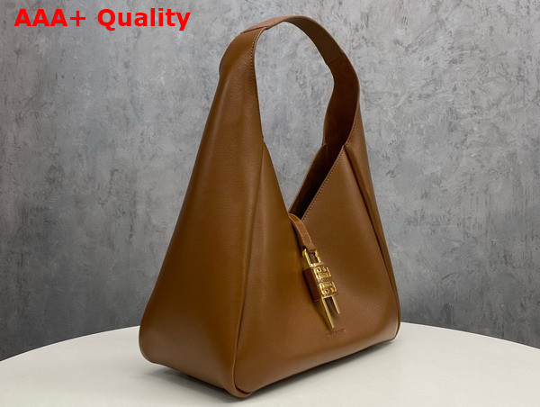 Givenchy Medium G Hobo Bag in Tan Smooth Leather Replica