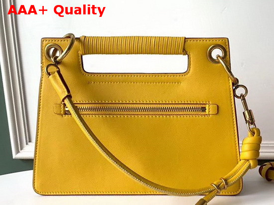 Givenchy Medium Whip Bag in Curry Yellow Smooth Leather Replica