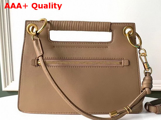 Givenchy Medium Whip Bag in Tan Smooth Leather Replica