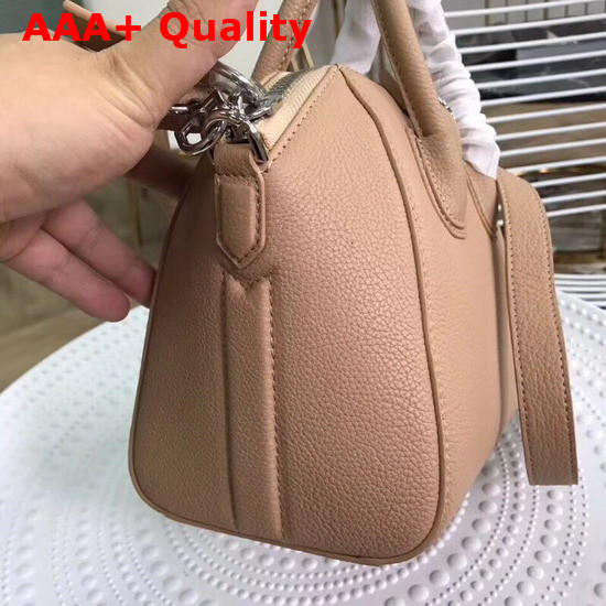 Givenchy Mini Antigona Bag in Beige Grained Leather Replica