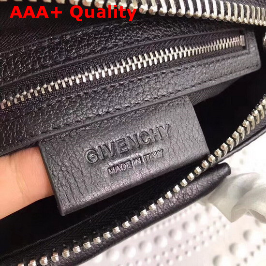 Givenchy Mini Antigona Bag in Black Grained Leather Replica