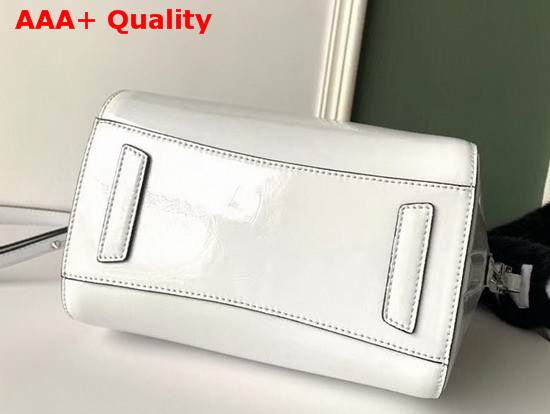 Givenchy Mini Antigona Bag in White Patent Leather Replica