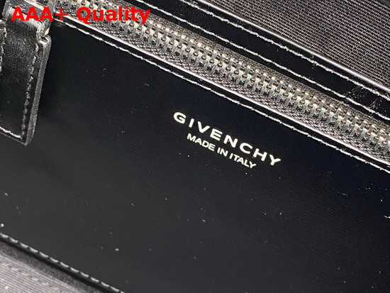 Givenchy Mini Antigona Lock Bag in Black Box Leather Black Replica