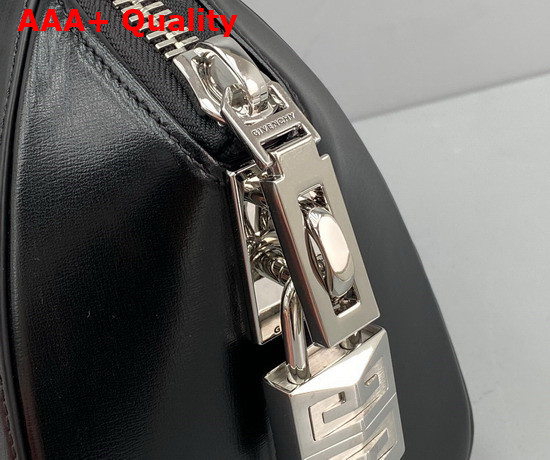 Givenchy Mini Antigona Lock Bag in Box Leather Black Replica