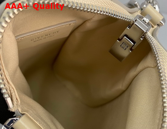 Givenchy Mini Antigona Vertical Bag in Beige Box Leather Replica