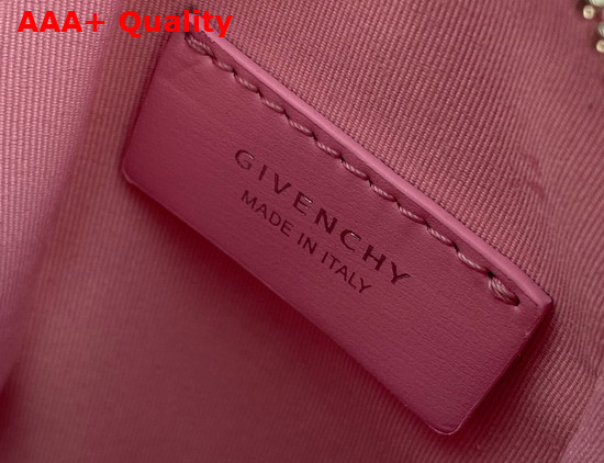 Givenchy Mini Antigona Vertical Bag in Pink Box Leather Replica