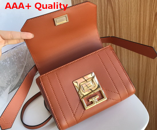 Givenchy Mini Eden Bag in Brown Smooth Leather Replica