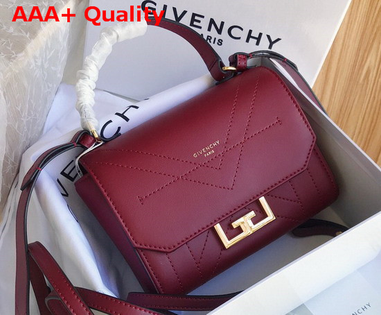 Givenchy Mini Eden Bag in Red Smooth Leather Replica