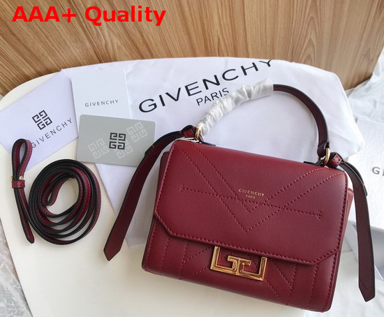 Givenchy Mini Eden Bag in Red Smooth Leather Replica