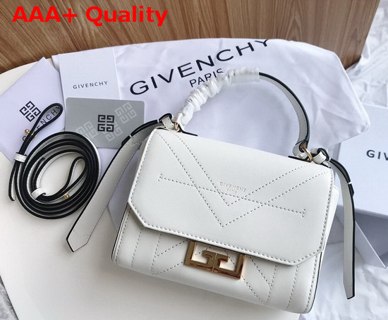 Givenchy Mini Eden Bag in White Smooth Leather Replica