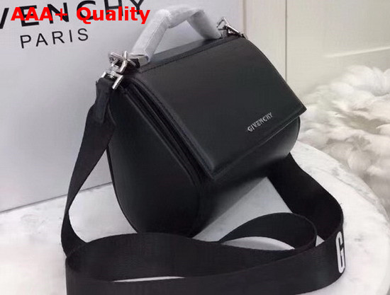 Givenchy Mini Pandora Box Bag in Black Calfskin Leather Replica