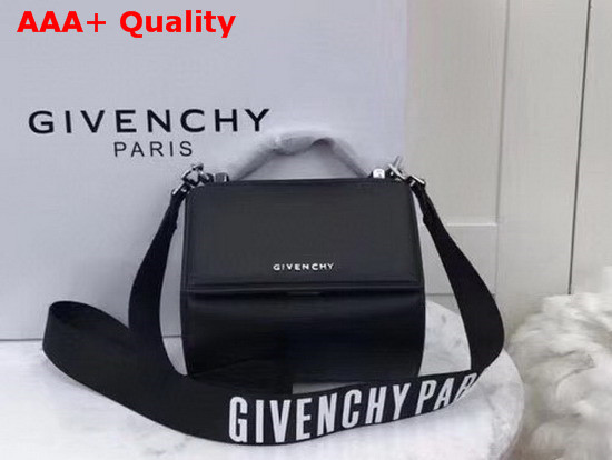 Givenchy Mini Pandora Box Bag in Black Calfskin Leather Replica