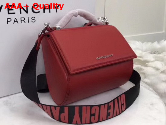 Givenchy Mini Pandora Box Bag in Red Calfskin Leather Replica