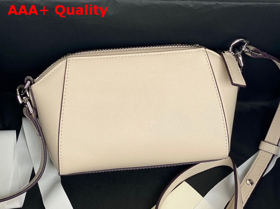 Givenchy Nano Antigona Bag in Beige Varnished Leather Replica