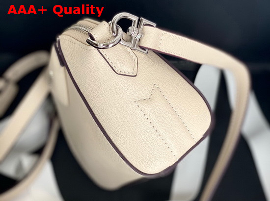 Givenchy Nano Antigona Bag in Beige Varnished Leather Replica