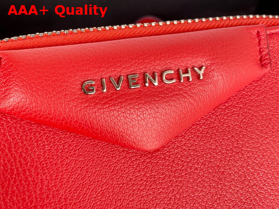 Givenchy Nano Antigona Bag in Red Varnished Leather Replica