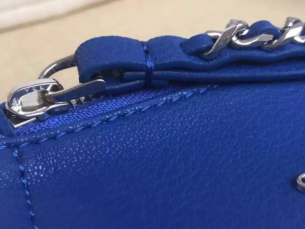 Givenchy Pandora Wristlet Pouch Blue Goatskin for Sale