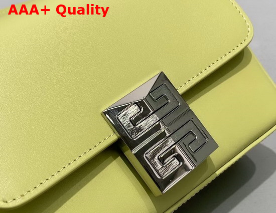 Givenchy Small 4G Bag in Avocado Green Box Leather Replica